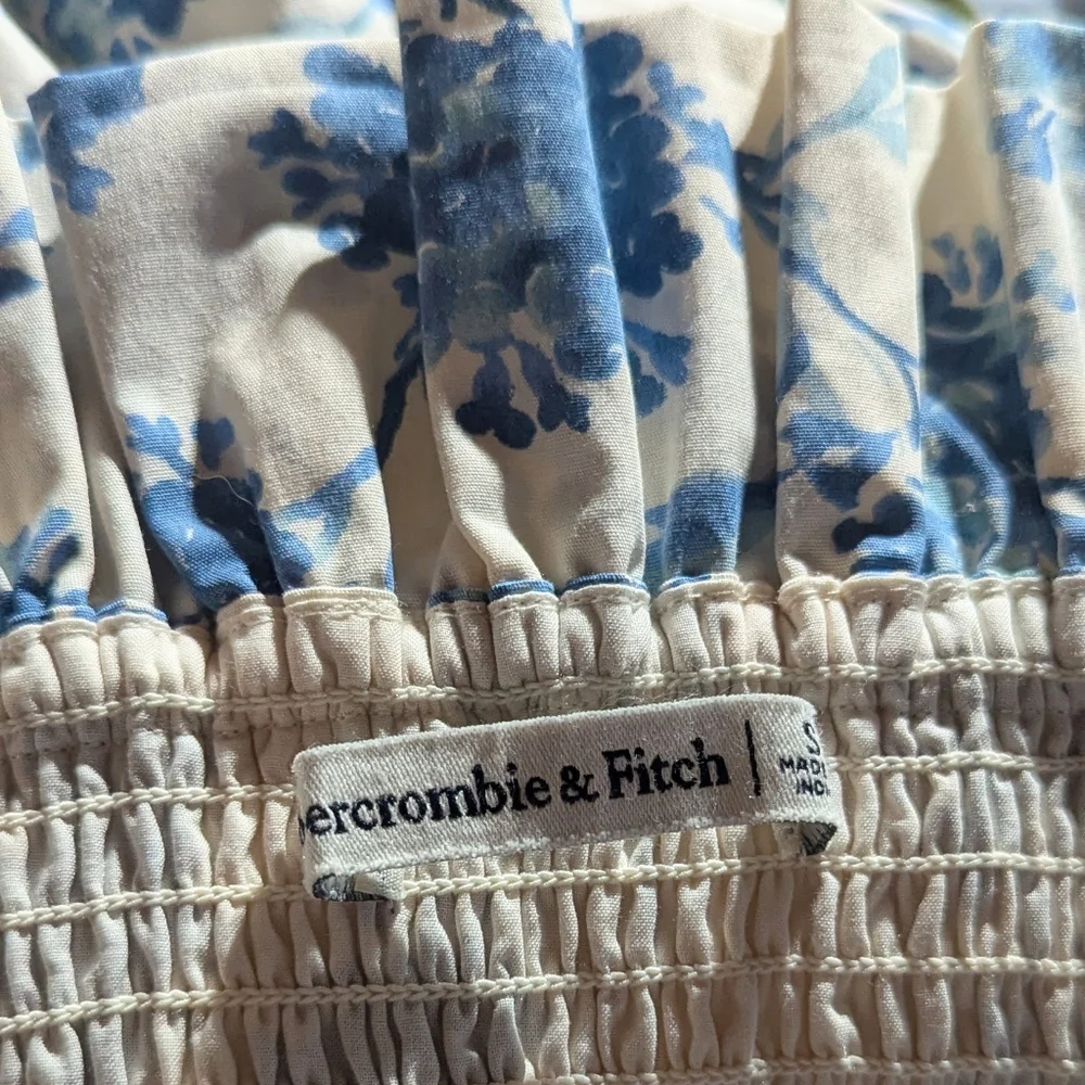 ABERCROMBIE AND FITCH poplin maxi dress S - Picture 9 of 9